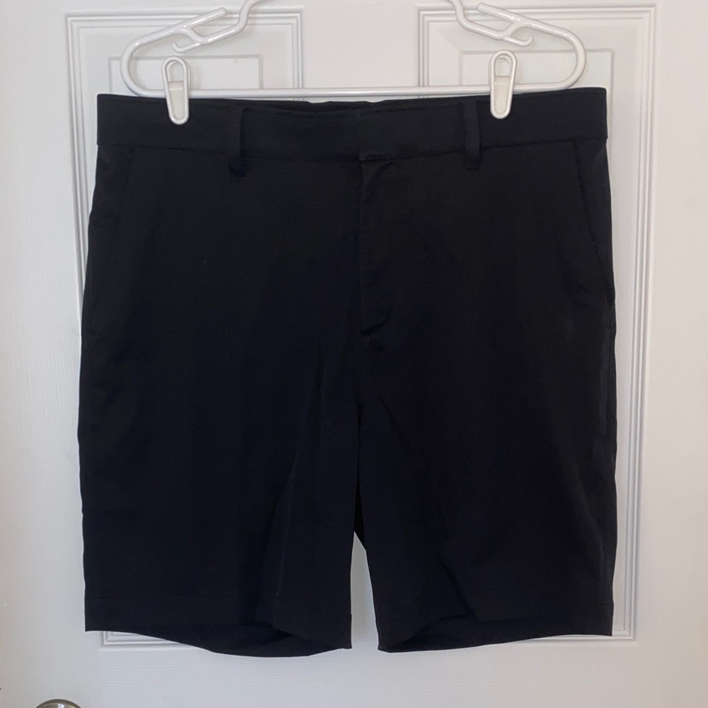 Nike Men's Black Flat Front Shorts